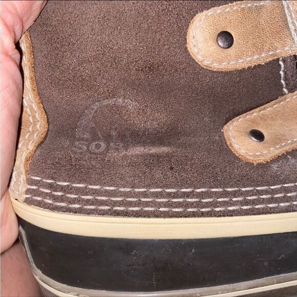 ☃️❄️Sorel Joan of Arctic Boots lined Winter Snow Faux Fur Lined Waterproof Brown - Picture 6 of 11